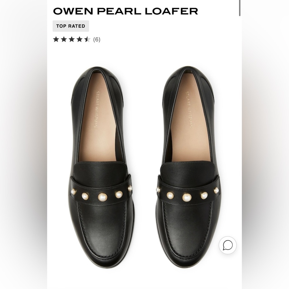 Stuart Weitzman OWEN PEARLS LOAFER. - Picture 2 of 8